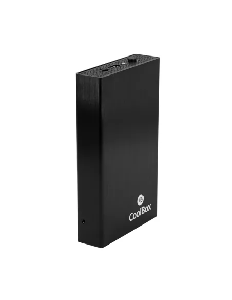 CoolBox SlimChase A-3533 Caja de disco duro (HDD) Negro 3.5"
