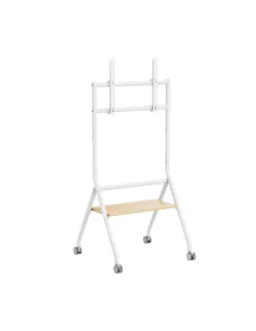 Ewent EW1582 soporte para TV 2,18 m (86") Blanco, Madera