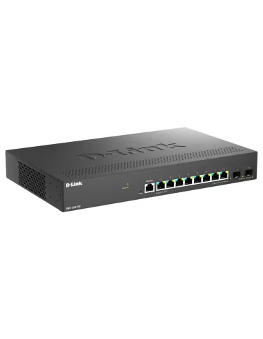 D-Link DMS-1250-10S E switch Gestionado 2.5G Ethernet (100 1000 2500) Negro