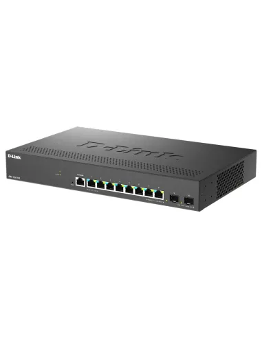 D-Link DMS-1250-10S E switch Gestionado 2.5G Ethernet (100 1000 2500) Negro