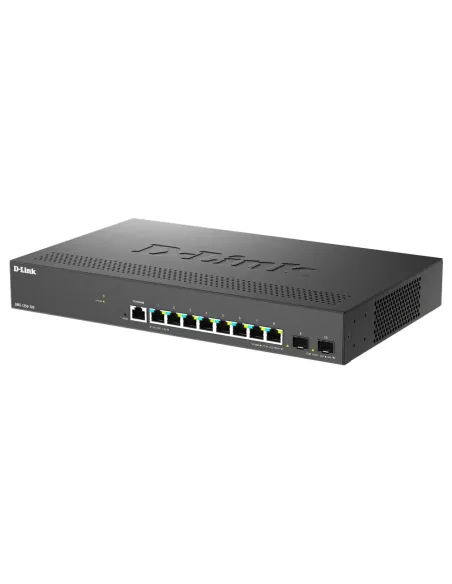 D-Link DMS-1250-10S E switch Gestionado 2.5G Ethernet (100 1000 2500) Negro