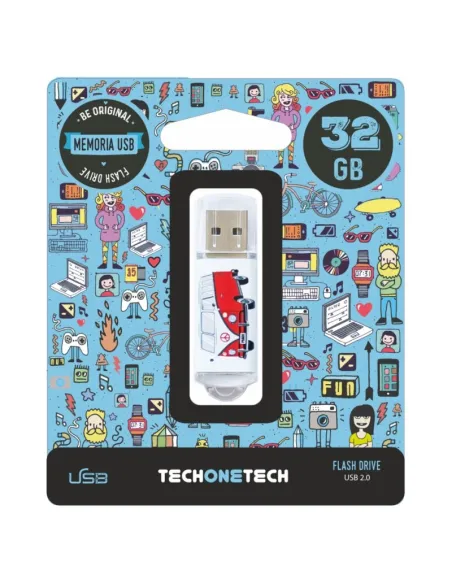 TECH ONE TECH Camper Van-Van 32 Gb USB 2.0