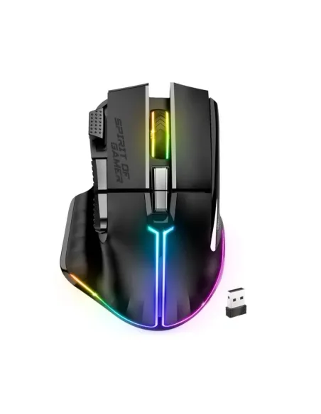 Spirit of Gamer Ratón Inalambrico Pro M5 Black
