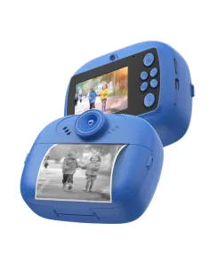 Celly Cámara Fotos Niños Imprimible Azul
