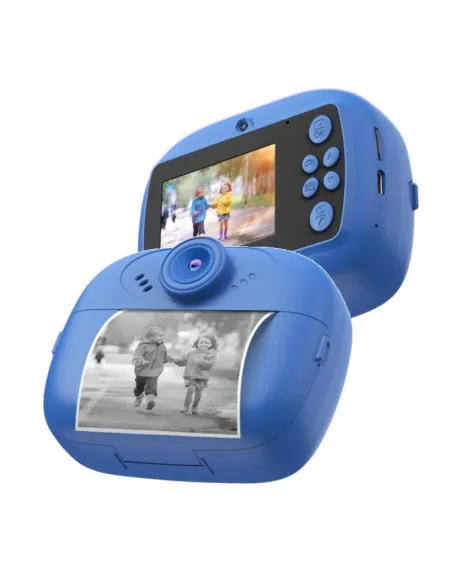 Celly Cámara Fotos Niños Imprimible Azul