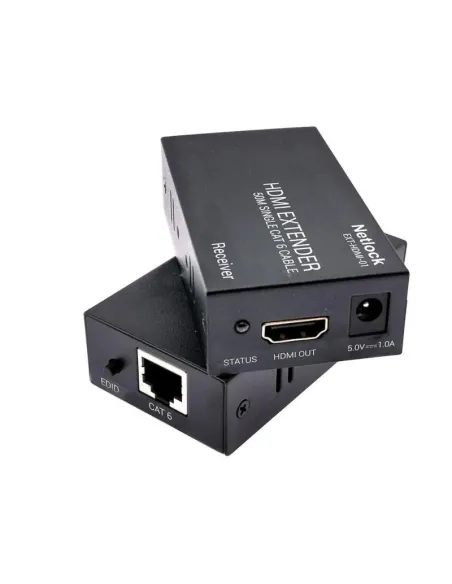 Netlock Extensor HDMI por RJ45 CAT.6 hasta 50mt.