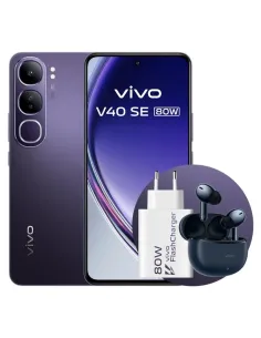 VIVO V40 SE 80W 6.67" 8Gb(+8) 256Gb Black Bundle