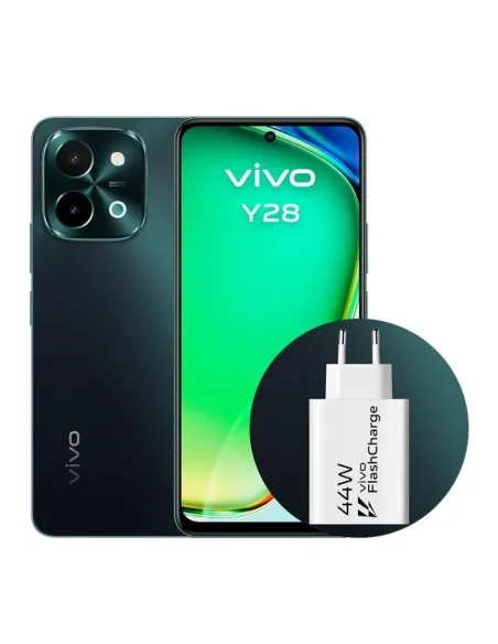 VIVO Y28 6.68" 4Gb(+4) 128Gb Green + Cargador 44W