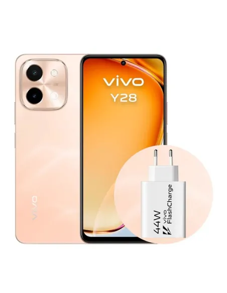 VIVO Y28 6.68" 4Gb(+4) 128Gb Orange + Cargador 44W