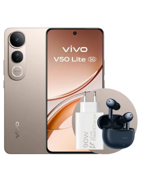 VIVO V50 Lite 5G 6.77" 8Gb 256Gb Gold Bundle