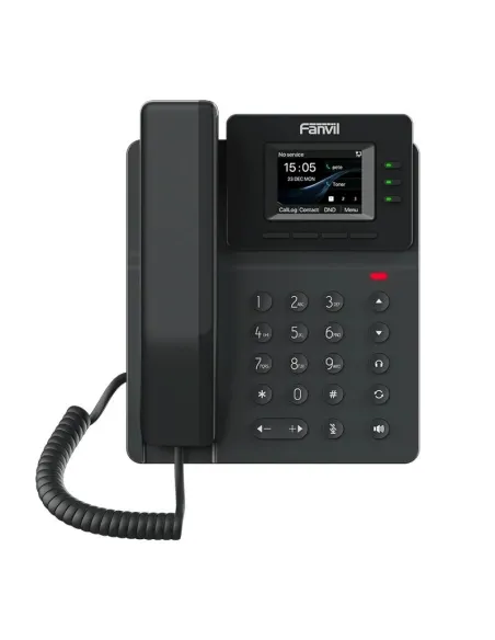 Fanvil V60P Telefono IP 2.4" Color PoE 4 líneas