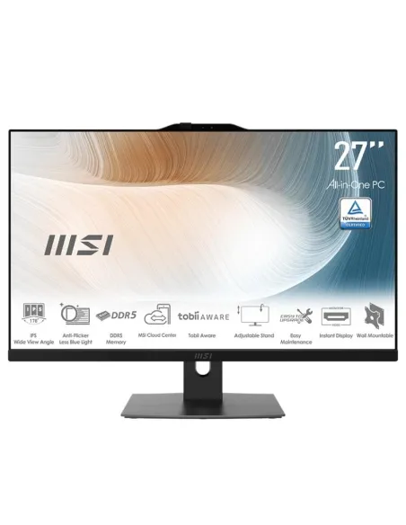 MSI AM272P-1097XES i5-120U 16GB 500 DOS 27" Negro