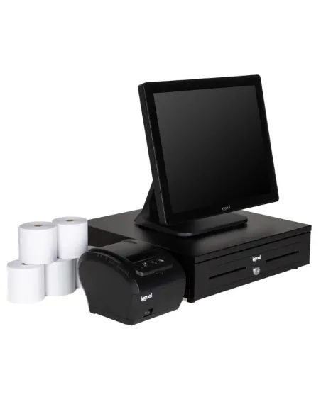 iggual Pack completo TPV 17 AIO TP8002 IRON-HD