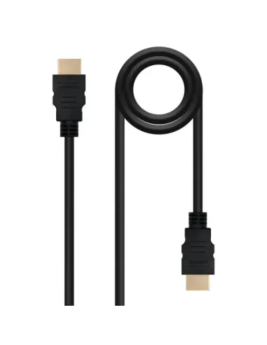 Nanocable Cable HDMI V1.4 Alta Velocidad / HEC), A/M-A/M, Negro, 1.5 m