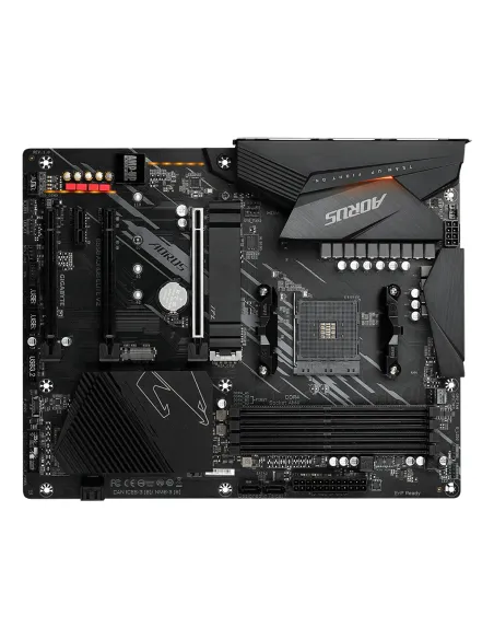 GIGABYTE B550 AORUS ELITE V2 Placa base - Procesadores AMD Ryzen 5000, VRM de 12+2 fases, hasta 4733 MHz DDR4, 1xPCIe 4.0 +