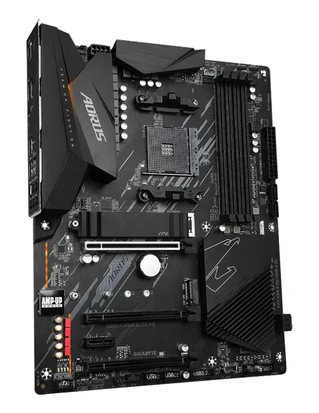GIGABYTE B550 AORUS ELITE V2 Placa base - Procesadores AMD Ryzen 5000, VRM de 12+2 fases, hasta 4733 MHz DDR4, 1xPCIe 4.0 +