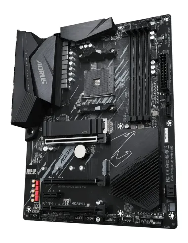 GIGABYTE B550 AORUS ELITE V2 Placa base - Procesadores AMD Ryzen 5000, VRM de 12+2 fases, hasta 4733 MHz DDR4, 1xPCIe 4.0 +