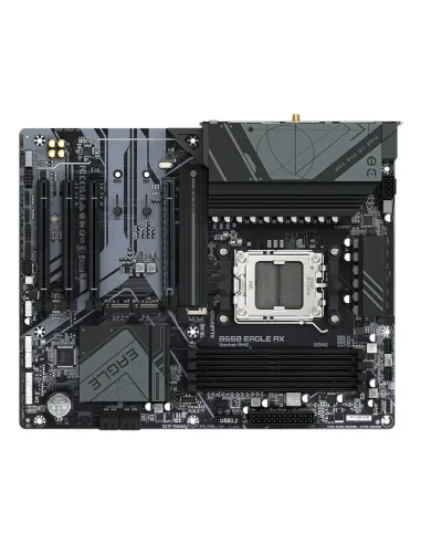 GIGABYTE B650 EAGLE AX Placa base - AMD Ryzen serie 9000, VRM de 12+2+2 fases, hasta 7600 MHz DDR5 (OC), 1xPCIe 5.0 + 2xPCIe