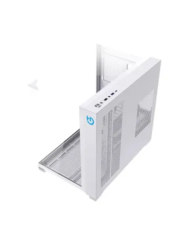 Hiditec SKY Torre Transparente, Blanco