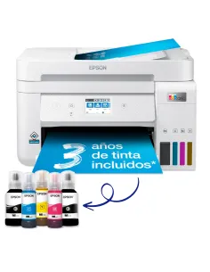 Epson EcoTank Impresora multifunción ET-4856 A4 con depósito de tinta, conexión Wi-Fi