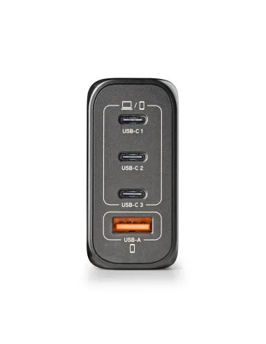 NGS BUD 140W Universal Negro Corriente alterna Carga rápida Interior