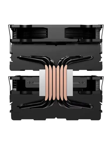 Hiditec C40 PRO Procesador Refrigerador de aire 14 cm Negro 1 pieza(s)