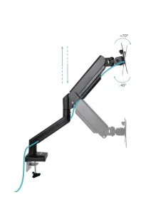 TooQ DB1334TNR-B soporte para monitor 86,4 cm (34") Escritorio Negro 2