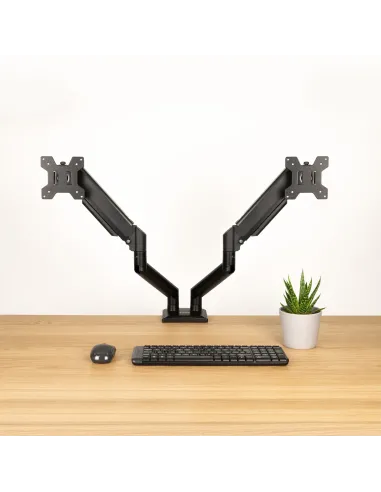 TooQ DB1434TNR-B soporte para monitor 86,4 cm (34") Escritorio Negro