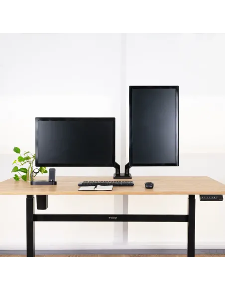TooQ DB1434TNR-B soporte para monitor 86,4 cm (34") Escritorio Negro