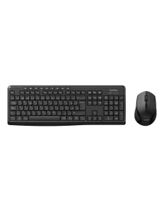 CoolBox COO-KTR-03W teclado Ratón incluido Hogar   Oficina RF inalámbrico QWERTY Español Negro 2
