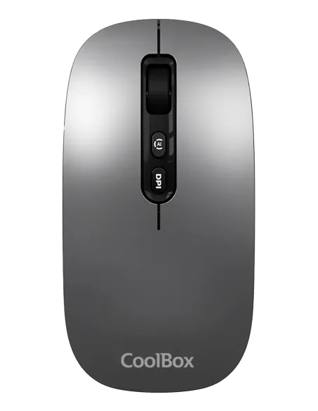 CoolBox W02 ratón Hogar Ambidextro RF Wireless + Bluetooth Óptico 1600 DPI