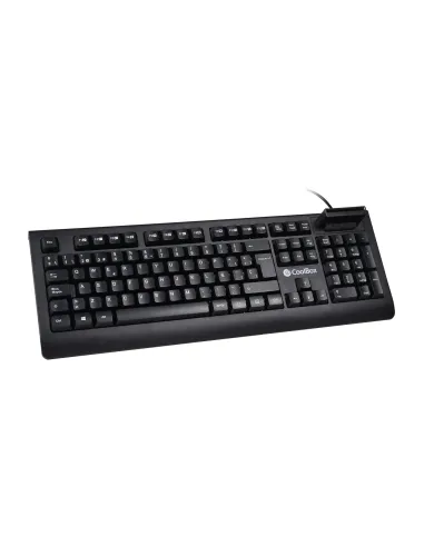 CoolBox COO-TEC04DNI teclado Oficina USB QWERTY Español Negro
