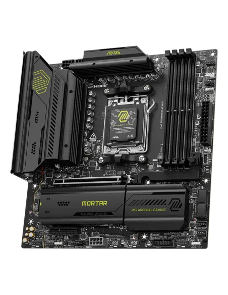 MSI MAG B850M MORTAR WIFI placa base AMD B850 Zócalo AM5 micro ATX