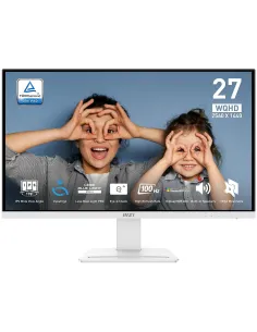 MSI Pro MP273QW E2 pantalla para PC 68,6 cm (27") 2560 x 1440 Pixeles Wide Quad HD Blanco 2