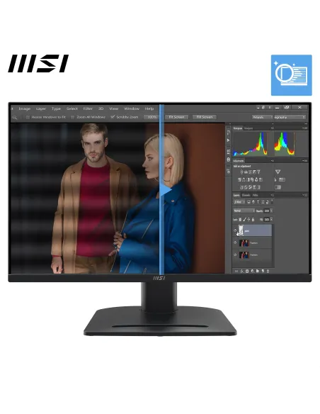 MSI Pro MP275QPG pantalla para PC 68,6 cm (27") 2560 x 1440 Pixeles Wide Quad HD LCD Negro