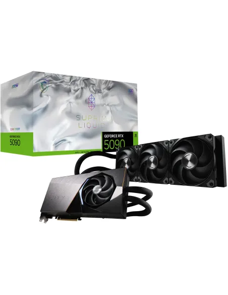 MSI SUPRIM GEFORCE RTX 5090 32G LIQUID SOC tarjeta gráfica NVIDIA 32 GB GDDR7