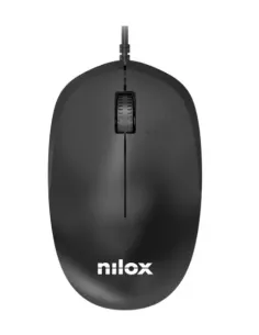 Nilox MOUSB1012 ratón Oficina USB tipo A Óptico 1200 DPI