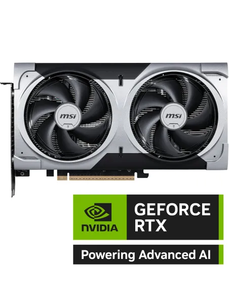 MSI VENTUS GeForce RTX 5060 TI 16G 2X OC PLUS NVIDIA 16 GB GDDR7
