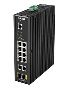 D-Link DIS-200G-12PS switch Gestionado L2 Gigabit Ethernet (10 100 1000) Energía sobre Ethernet (PoE) Negro 2