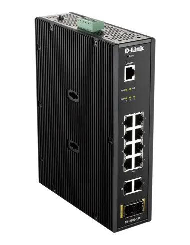 D-Link DIS-200G-12S switch Gestionado L2 Gigabit Ethernet (10 100 1000) Negro