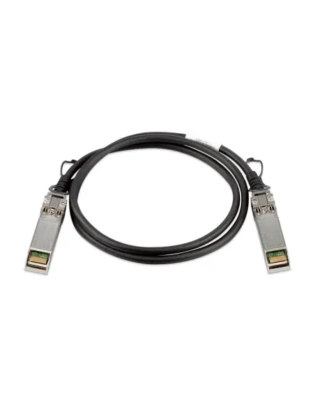 D-Link DEM-CB100S Cable de fibra óptica e InfiniBand 1 m SFP+ Negro
