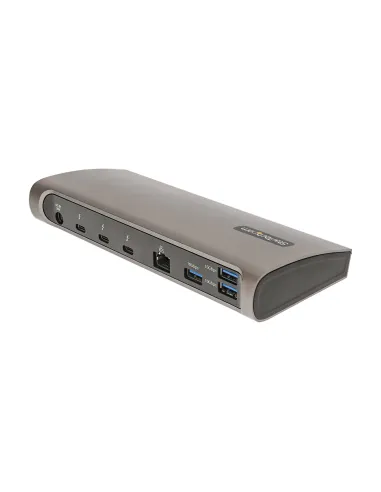 StarTech.com Docking Station Thunderbolt 4, PD de 96W, para 1 Monitor de 8K para 2 Monitores de 4K 60Hz, 3xTB4 USB4,