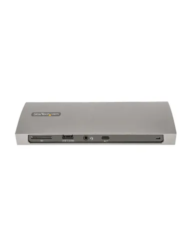 StarTech.com Docking Station Thunderbolt 4, PD de 96W, para 1 Monitor de 8K para 2 Monitores de 4K 60Hz, 3xTB4 USB4,