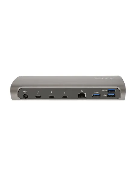 StarTech.com Docking Station Thunderbolt 4, PD de 96W, para 1 Monitor de 8K para 2 Monitores de 4K 60Hz, 3xTB4 USB4,