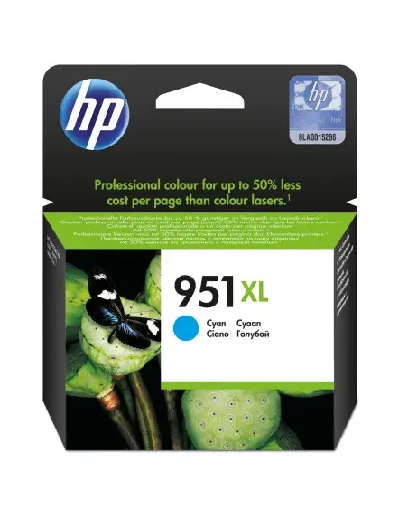 (D) TINTA HP OFFICEJET PRO 8100/8600 CIAN Nº951XL/CN046AE