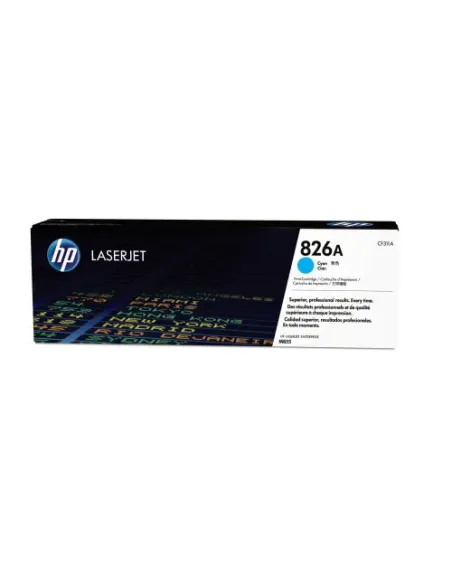 HP TONER LASER CIAN LASERJET ENTERPRISE/M855 Nº826A