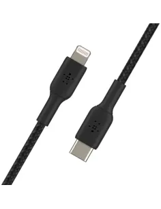 Belkin CAA004BT2MBK cable de conector Lightning 2 m Negro