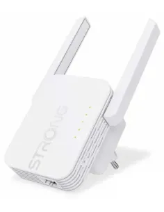 Strong 300S repetidor y transceptor Repetidor de red 300 Mbit/s Blanco