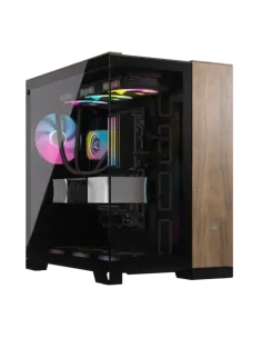 Corsair CC-9011282-WW carcasa de ordenador Midi Tower Negro, Nuez