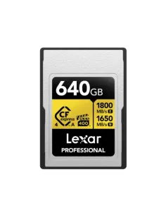 Lexar LCAGOLD640G-RNENG memoria flash 640 GB CFexpress tipo A